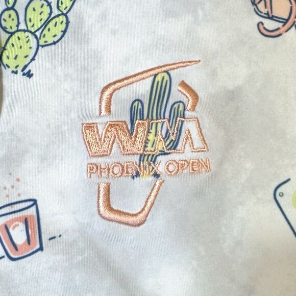 Bad Birdie WM PHOENIX OPEN Golf Polo Shirt Womens Small PGA Phoenix Open - Picture 3 of 11